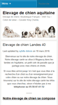 Mobile Screenshot of elevage-chien.net