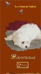 Mobile Screenshot of coton-de-tulear.elevage-chien.net