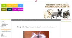 Desktop Screenshot of chien.elevage-chien.net